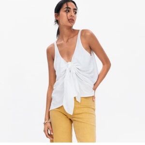 Zara Tie Front Tank